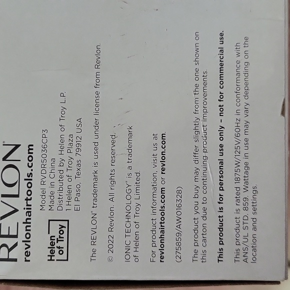 SALE!! Brand New REVLON Hair Dryer - Picture 4 of 4